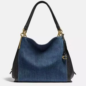 Coach Dalton 31 Denim Shoulder Bag 89314